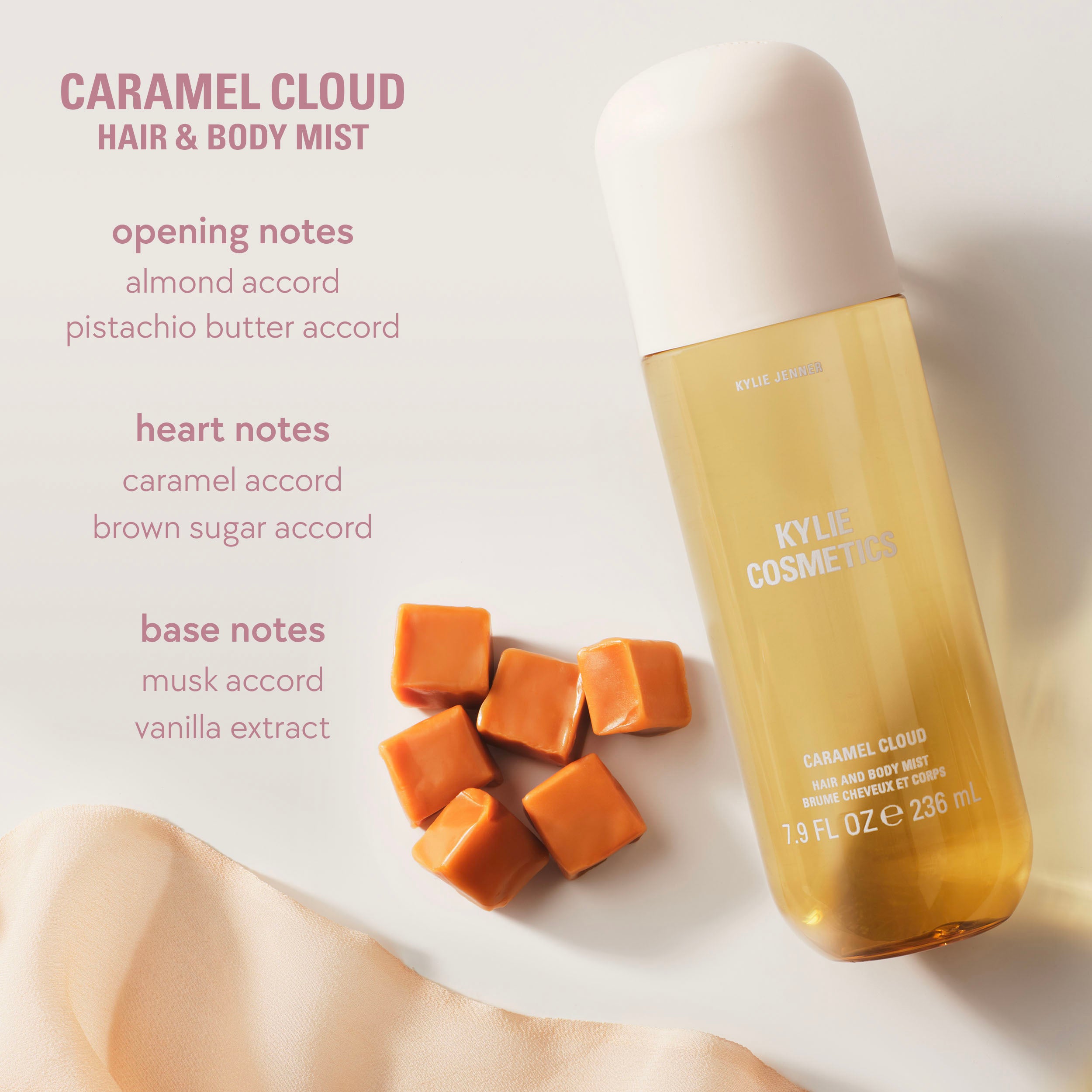 Caramel Cloud Hair & Body Mist | Fragrance | Kylie Cosmetics by