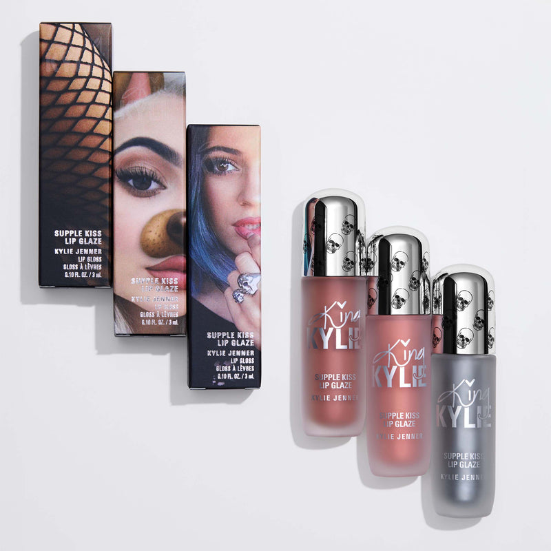 <King Kylie Supple Kiss Lip Glaze Trio><KBUN189>