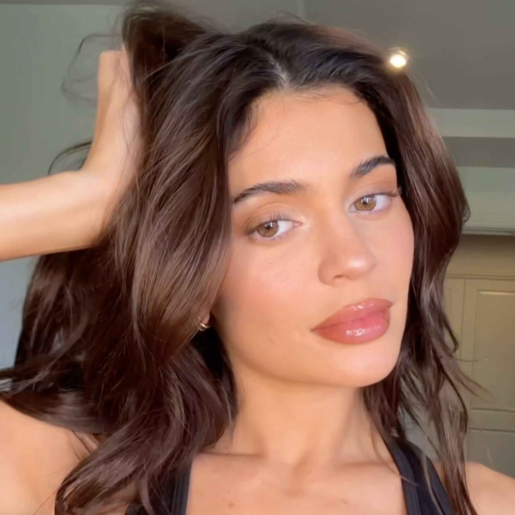 Bronzy Glam Look